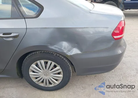 2014 Volkswagen Passat 1.8T S from USA, damaged, VIN 1VWAT7A38EC093222